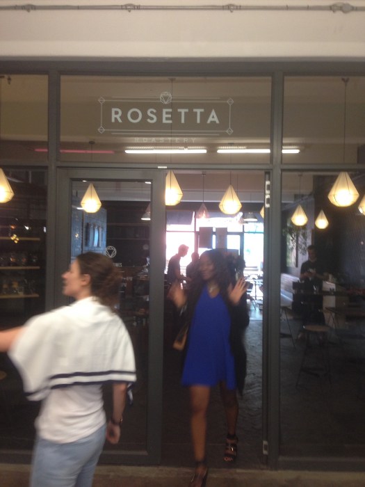 Pretty woman at Rosetta